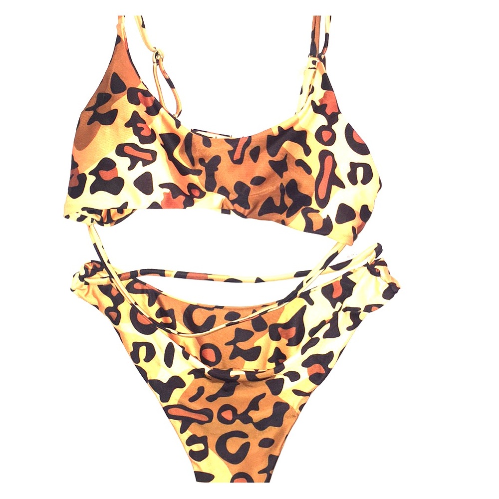 2piece thong bikini..high waist - Picture 1 of 1